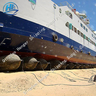 Calidad 8 capas de D15 L12m envían a Marine Airbags Marine Rubber Airbag de lanzamiento fábrica