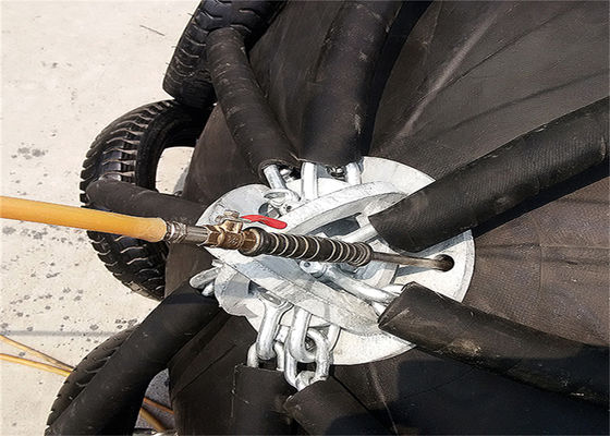 Calidad Tipo de Marine Pneumatic Yokohama Fender Sheath del neumático del infante de marina el 1.5*3m fábrica