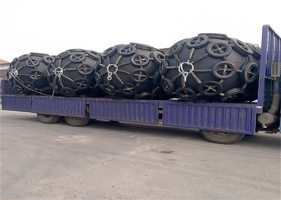 Calidad ISO 17357 50KPA/80KPA Marine Fender Floating Fender Yokohama neumática fábrica