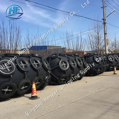 Calidad defensa de goma natural de Yokohama de la defensa de la defensa de goma neumática negra de los 3.3*6.5m fábrica