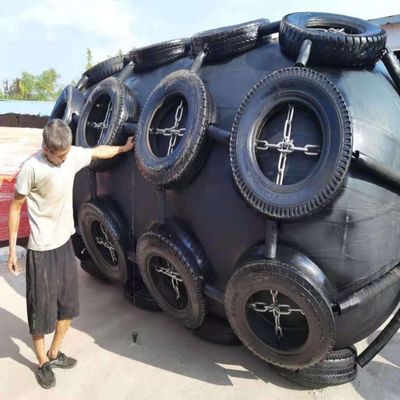 Calidad Tipo caucho de la defensa del barco de la defensa de Marine Floating Pneumatic Fender Ships fábrica