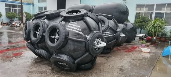 Calidad Tipo barco de goma neumático Marine Rubber Fender de Yokohama de la defensa fábrica