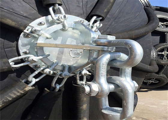 Calidad Defensa de goma STS Marine Fenders de goma de D3.3m*L6.5 50/80Kpa Pnematic fábrica