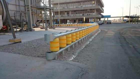 Calidad Barandilla EVA Roller Barrier del balanceo del desplome de la barrera de la seguridad vial los 0.7m fábrica