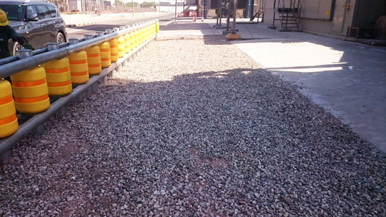 Calidad Barrera anticolisión de torneado de la protección de EVA Roller Guardrail System Rolling de la calzada fábrica