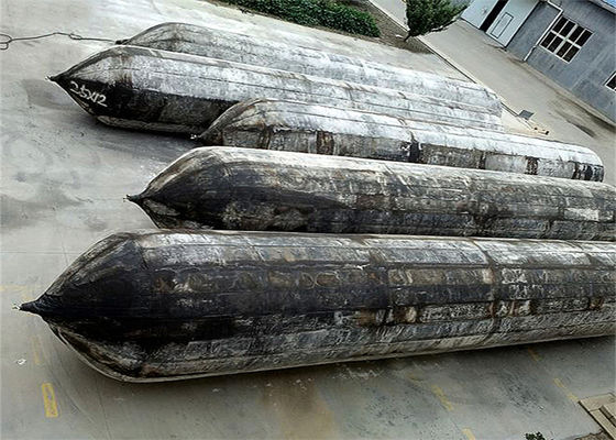 Calidad ISO 14409 Certified Pneumatic Rubber Fender - Natural Rubber Marine Airbag with 80kpa Working Pressure fábrica