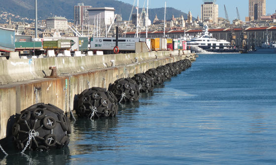 Calidad Uso neumático de ISO17357 50KPA/80KPA Marine Rubber Fender Durable In fábrica