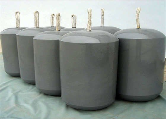 Calidad Polyurea que cubría tamaño de la defensa de Marine Boat Fender Foam Filled modificó para requisitos particulares fábrica