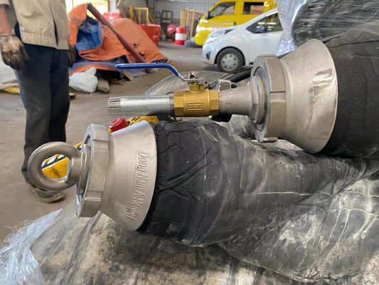 Calidad D1.5*L12 buque Marine Rubber Airbags For Heavy que levanta y lanzamiento de la nave fábrica