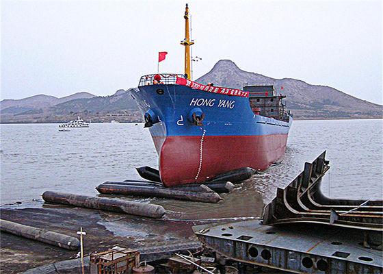 Calidad ISO 14409 Certified Pneumatic Rubber Fender - Natural Rubber Marine Airbag with 80kpa Working Pressure fábrica
