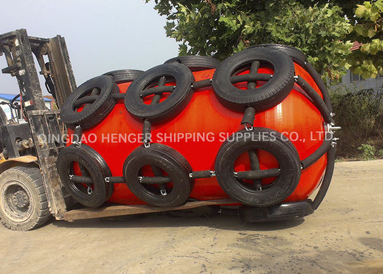 Calidad ISO17357 Approved Foam Filled Fender, 0.5-4.8m Diameter, High Density Closed-Cell Foam for Port & Vessel Anti-Collision fábrica