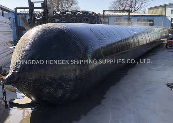 Calidad ISO 14409 Certified Marine Rubber Airbag with 80kPa Working Pressure and Natural Rubber Material fábrica