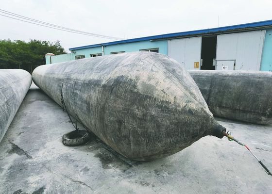 Calidad Durable Marine Rubber Airbag with 0.8-3 M Diameter and 4-25 M Length for Ship Launching and Salvaging fábrica