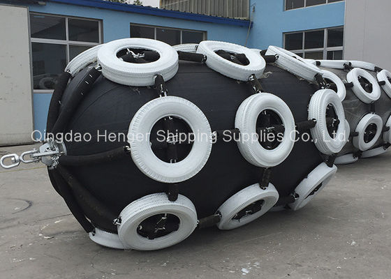 Calidad Customized Pneumatic Rubber Fender with ISO17357 Standard and 50kpa & 80kpa Pressure for Marine Applications fábrica