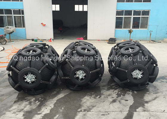 Calidad ISO17357 Compliant Pneumatic Rubber Fender with Customized 0.3-4.8 M Size and 50kpa & 80kpa Pressure for Marine Applications fábrica
