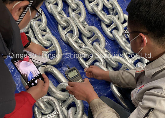 Calidad Metal de acero inoxidable 2-7/16 de Marine Anchor Chain Custom Large fábrica